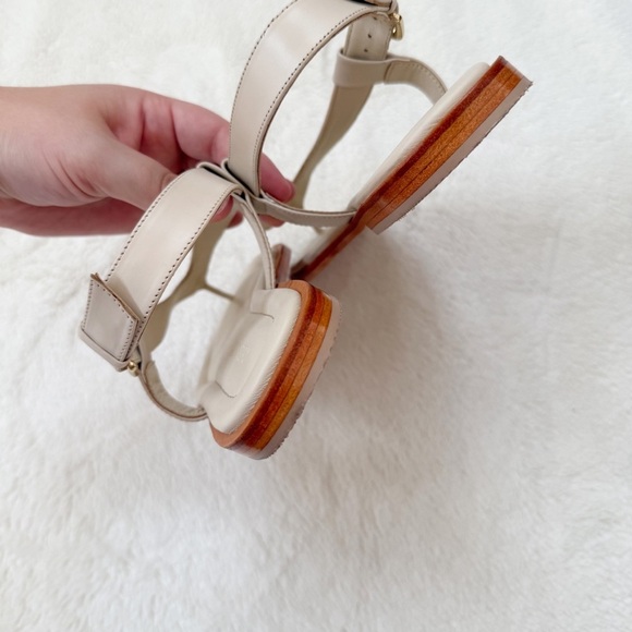 A.EMERY Annushka Sandal in Egg Shell color Size 38 - Picture 7 of 8